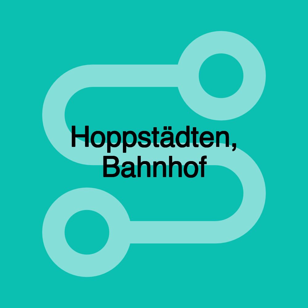 Hoppstädten, Bahnhof