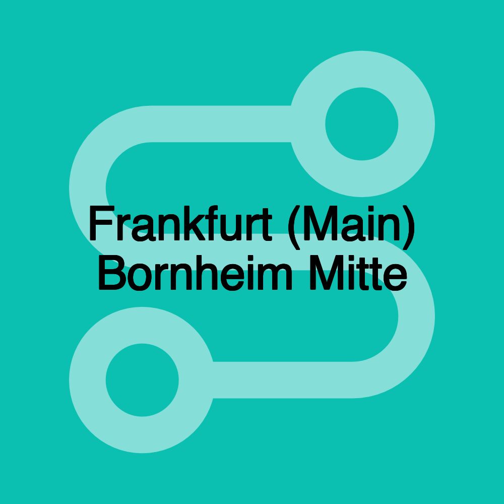 Frankfurt (Main) Bornheim Mitte