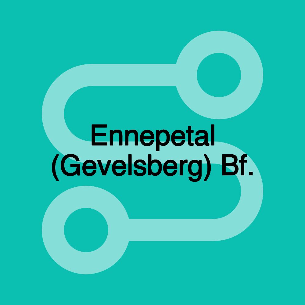 Ennepetal (Gevelsberg) Bf.