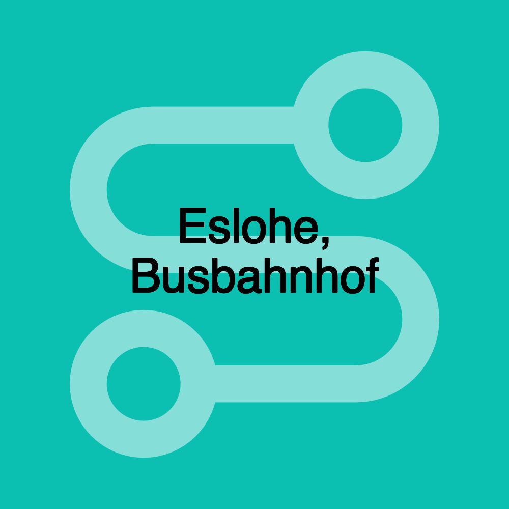 Eslohe, Busbahnhof