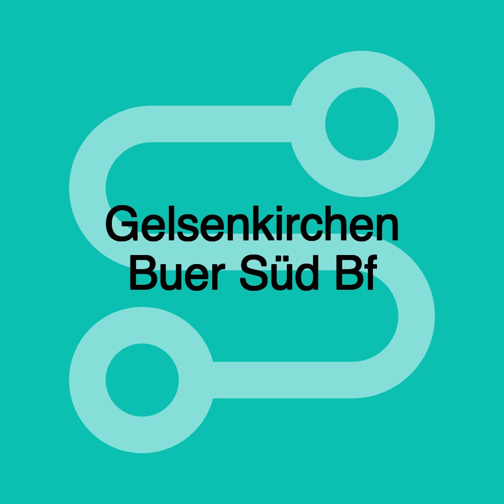 Gelsenkirchen Buer Süd Bf