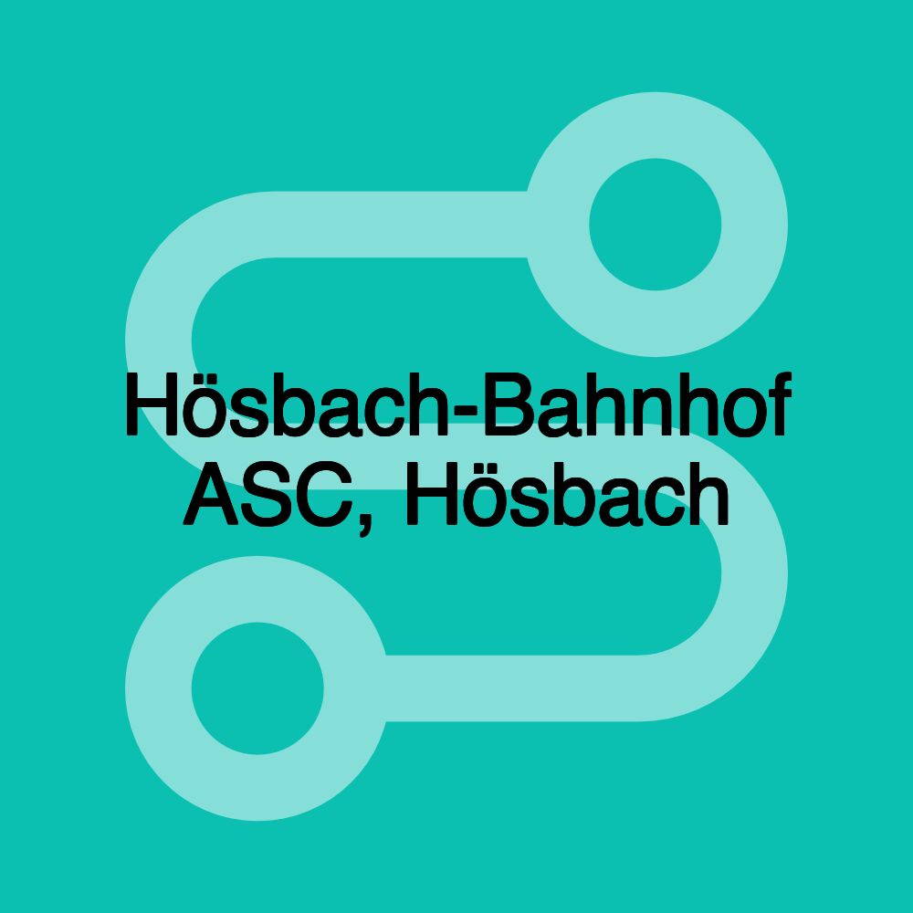 Hösbach-Bahnhof ASC, Hösbach