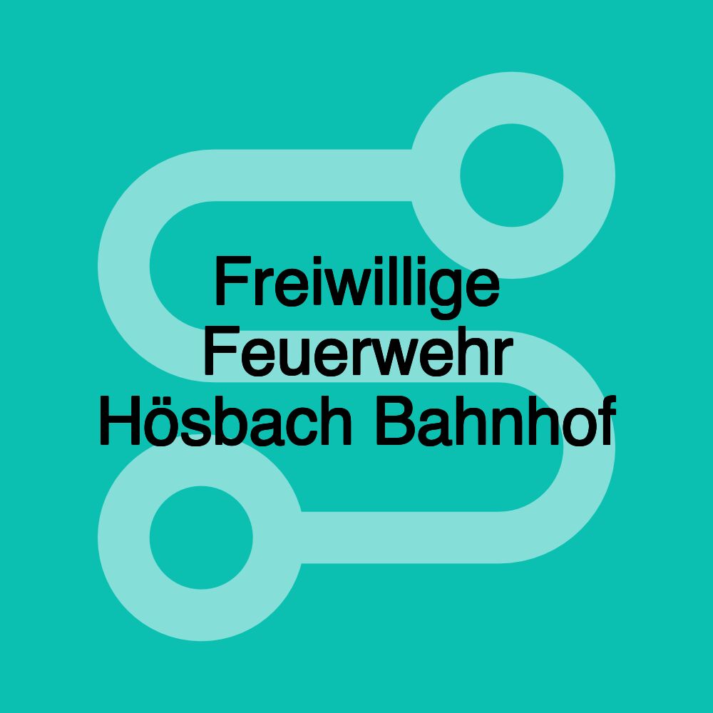 Freiwillige Feuerwehr Hösbach Bahnhof