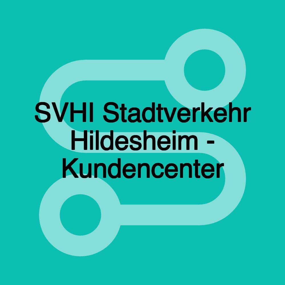 SVHI Stadtverkehr Hildesheim - Kundencenter