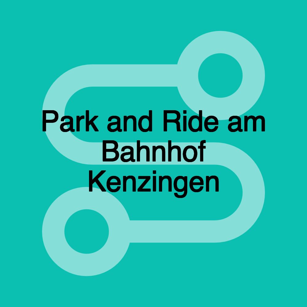 Park and Ride am Bahnhof Kenzingen