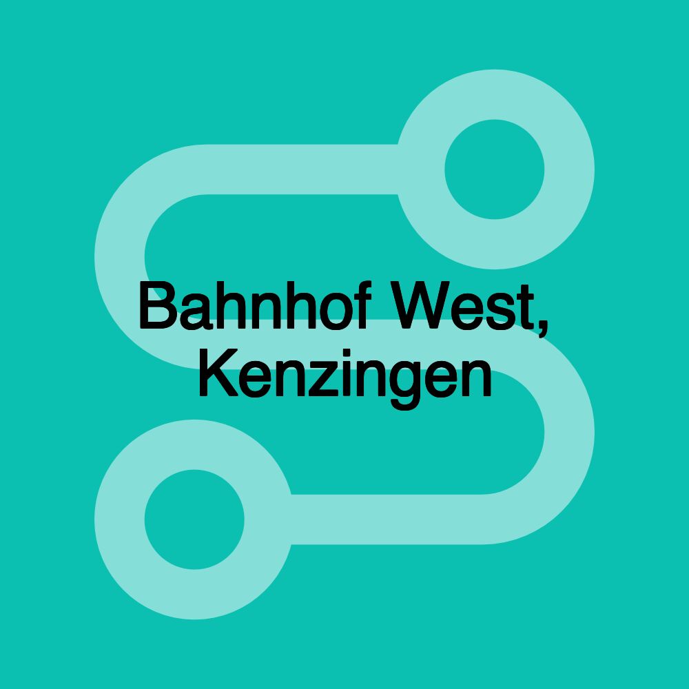 Bahnhof West, Kenzingen