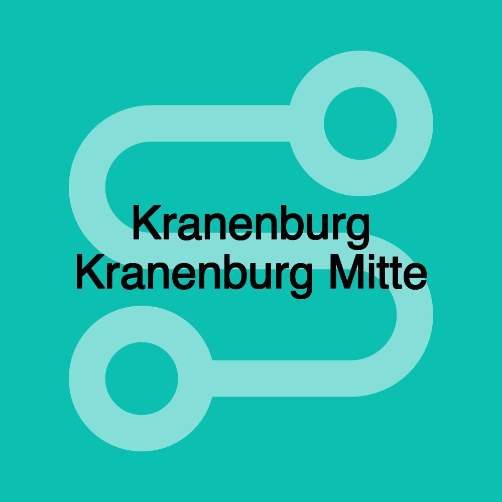 Kranenburg Kranenburg Mitte