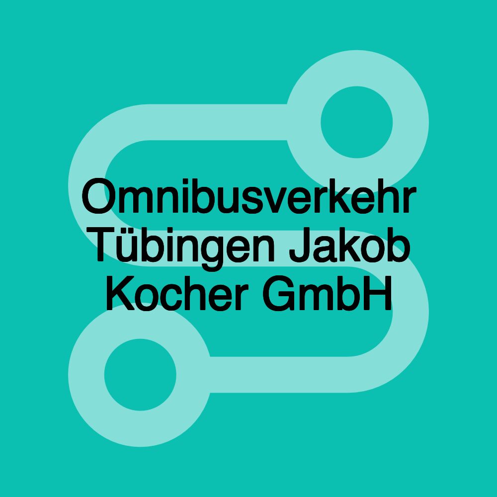 Omnibusverkehr Tübingen Jakob Kocher GmbH