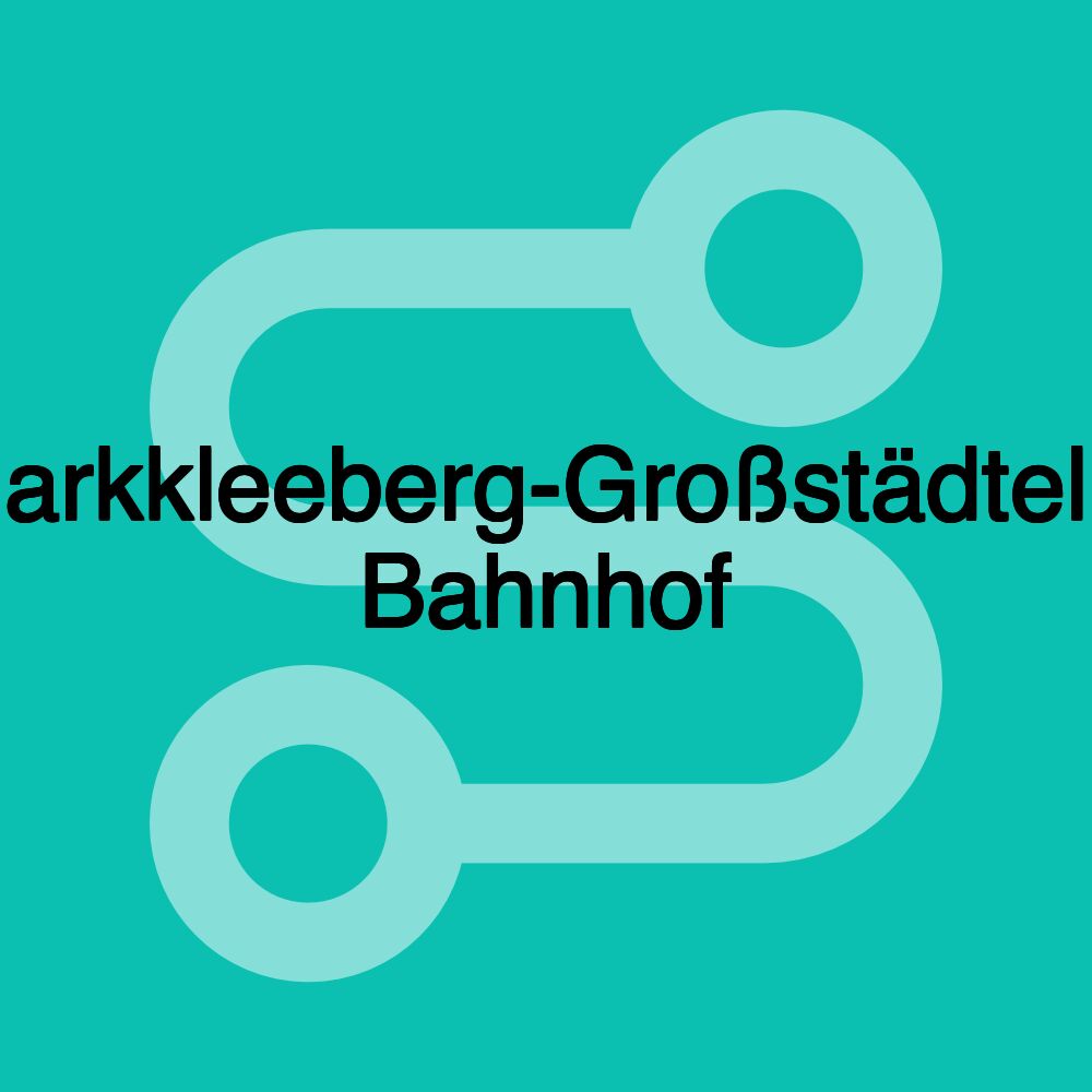 Markkleeberg-Großstädteln, Bahnhof