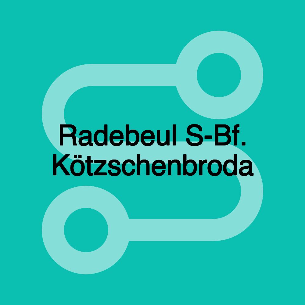 Radebeul S-Bf. Kötzschenbroda