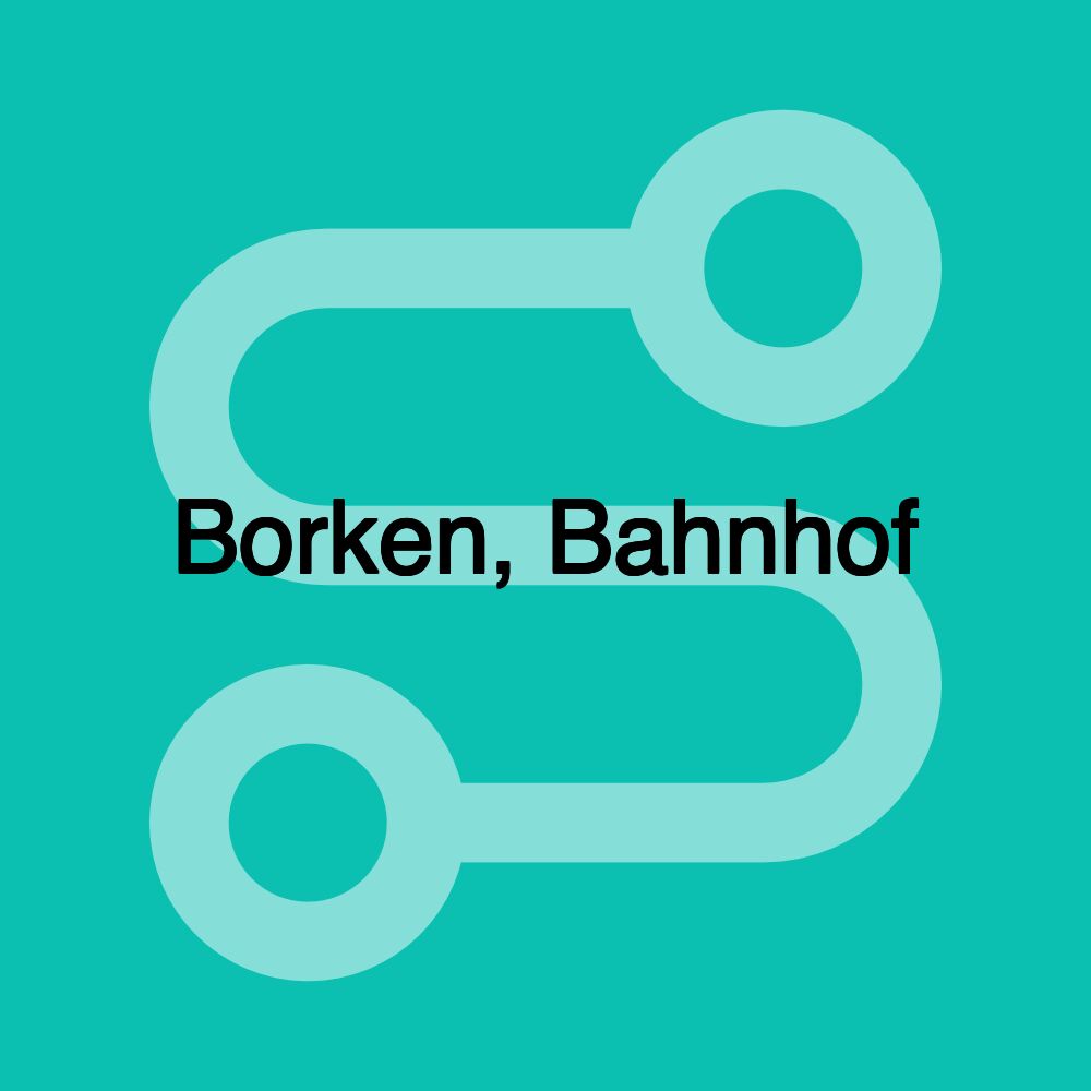 Borken, Bahnhof