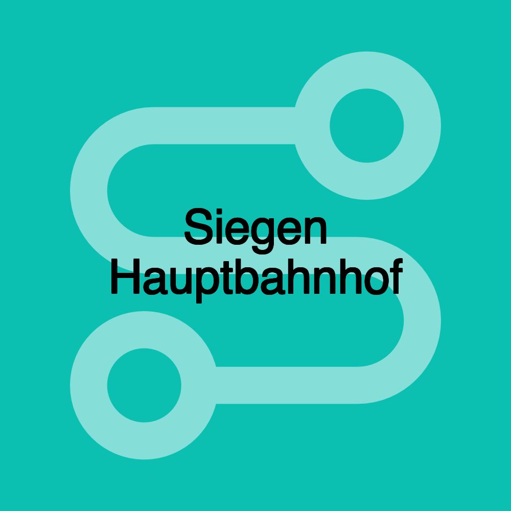 Siegen Hauptbahnhof