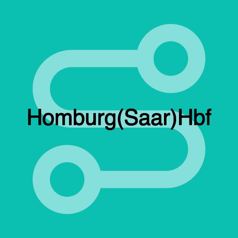 Homburg(Saar)Hbf