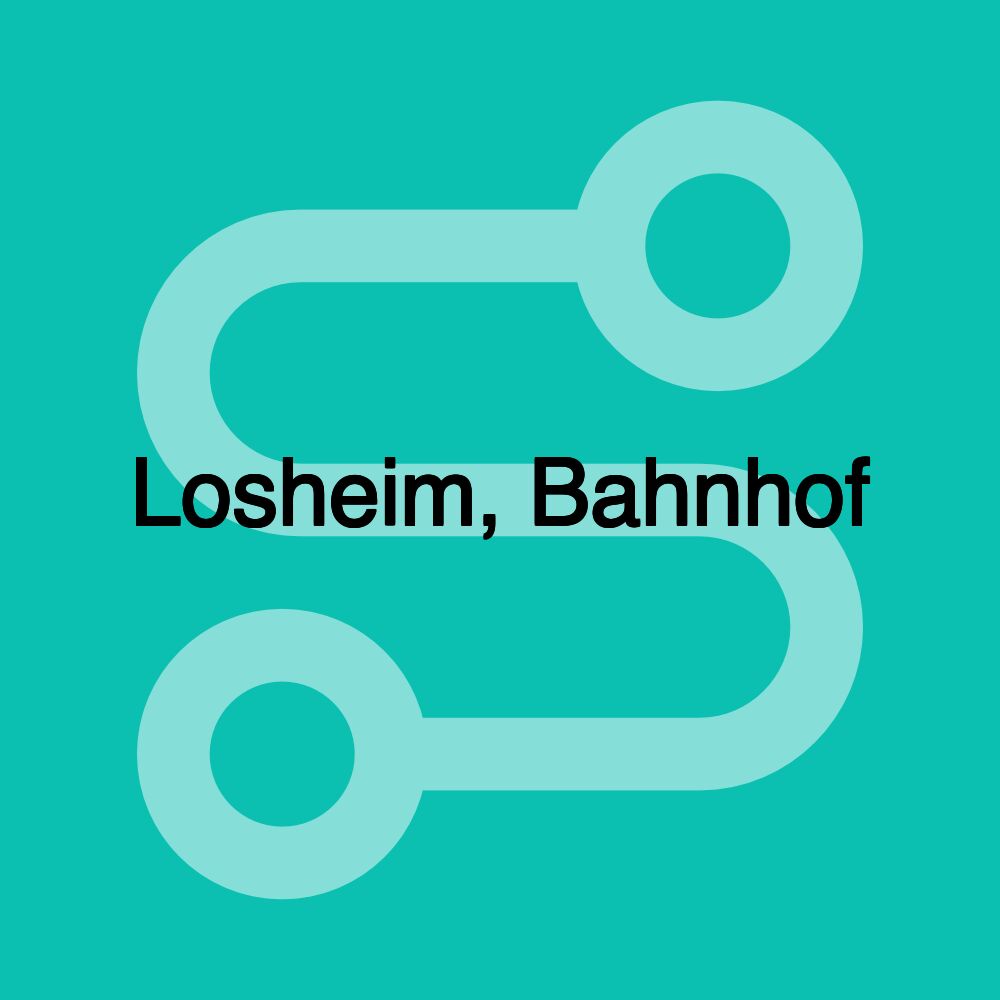 Losheim, Bahnhof