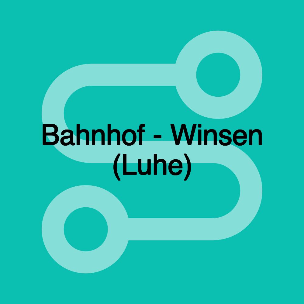 Bahnhof - Winsen (Luhe)